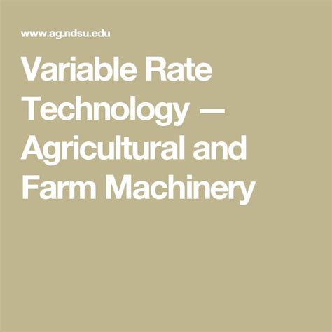 Image result for Variable Rate Technology Flow Chart