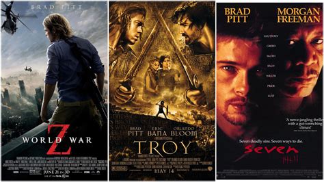 Top 10 Of Brad Pitt's Highest-Grossing Movies | Augustman SG