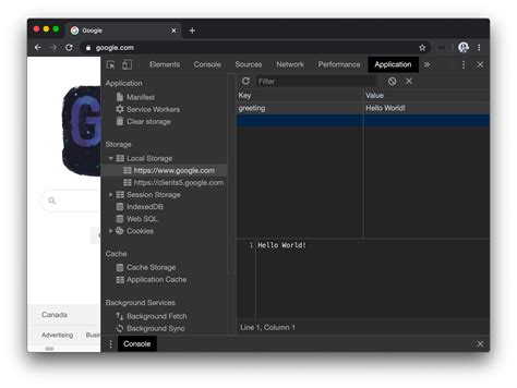 Chrome View Local Storage 的图像结果