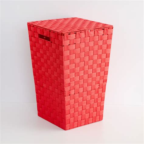 Buy Norma Wildon Textured Laundry Basket With Lid from Home Centre at ...