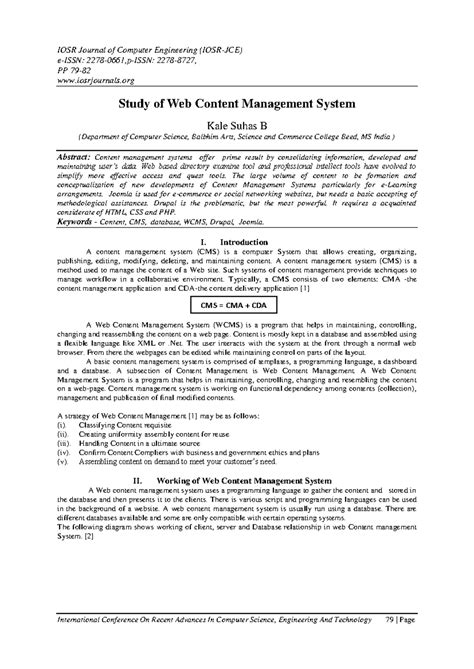 Wcms unit-1-1 - It is notes of WCMS - WEB CONTENT MANAGEMENT SYSTEM ...
