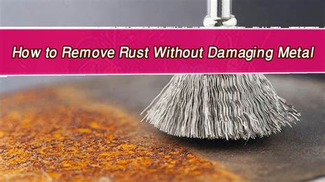 Image result for How to Remove Rust From a Metal Object