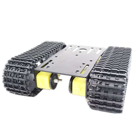 Buy Premium TT04 4WD Intelligent Tracked Robot Tank Car Chassis with ...