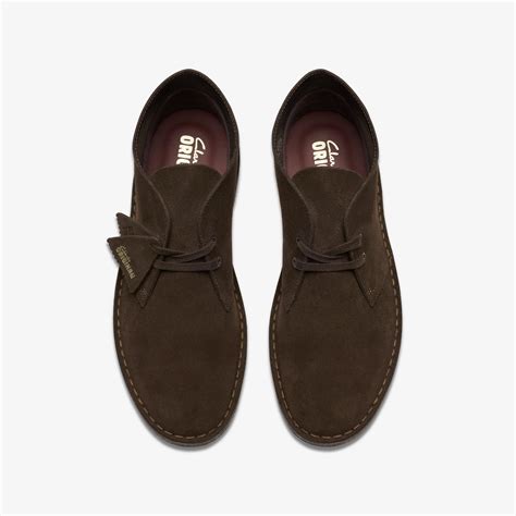 Men's Brown Suede Desert Boots | Men's Originals | Clarks US