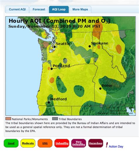 Oregon Air Quality Map Wildfire Safety, Smoke Forecast, And Evacuation