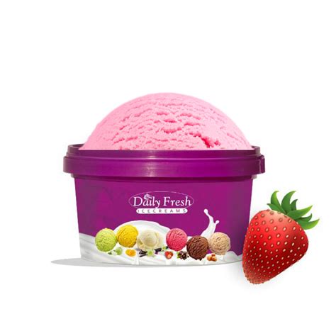 Sweet Strawberry 100ml, 500ml, 4L – Daily-Fresh Ice Creams