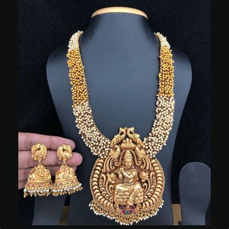 Best Artificial Temple Jewellery Designs For Women Online | South ...