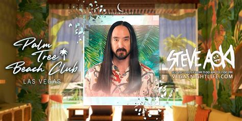 Steve Aoki | Palm Tree Beach Club | Pool Party Las Vegas, Palm Tree ...