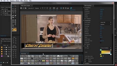 Image result for Premiere Pro Titles Tutorial