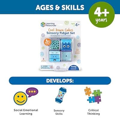 Learning Resources Cool Down Cubes Sensory Fidget India | Ubuy