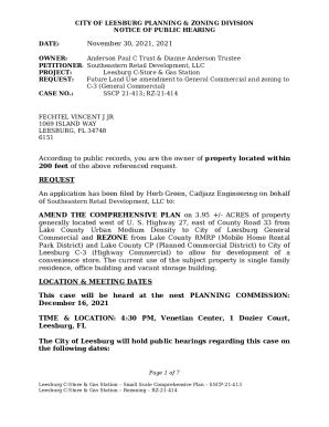 Planning CommissionTown of Leesburg, Virginia - ftp leesburgflorida Doc ...