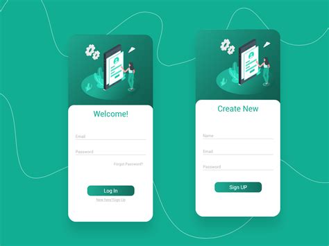 Image result for Sign Up UI Mobile App