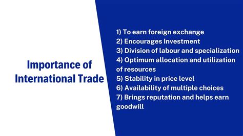 Importance of International Trade | Free Economic Blogs - ScholarsZilla