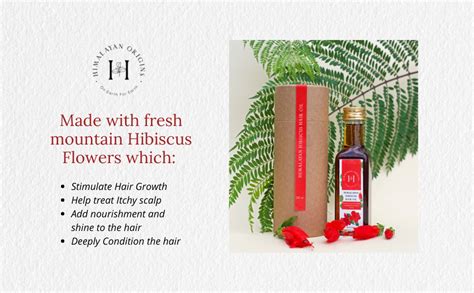 Buy HIMALAYAN ORIGINS Natural Hibiscus Hair Oil (Gudhal oil), Chemical ...