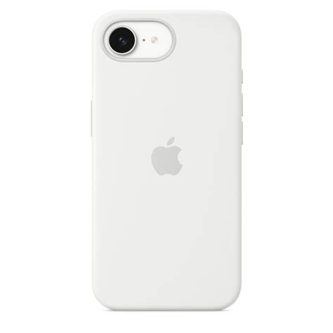 iPhone 16e Silicone Case - White - Apple