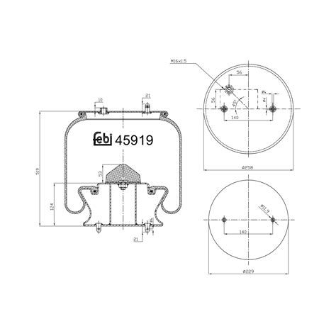 febi | 45919 | Coussin d air avec piston en acier | bilstein group ...