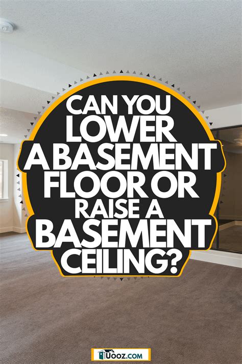 How To Lower Your Basement Floor - Openbasement