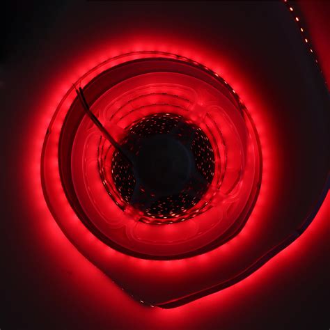 Electronic Spices 2835 12v HIGH Glow LED Strip 5Mtr (Red) with DC PIN ...