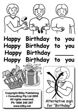 Happy birthday in asl sign language - Artofit