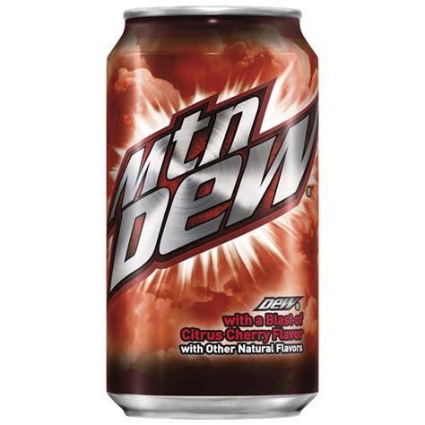 Mountain Dew, Dew With A Blast Of Citrus Cherry Flavor - SmartLabel™