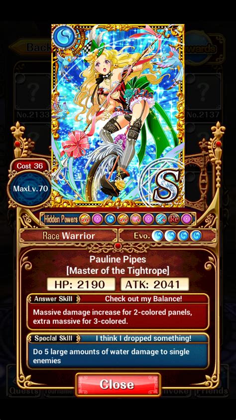 Pauline Pipes (Master of the Tightrope) | Quiz RPG: The World of Mystic ...