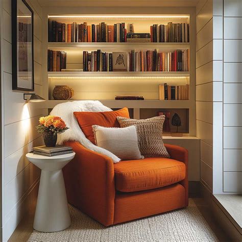 6 Fresh Small Space Furniture Ideas in Orange and White for a Bright ...