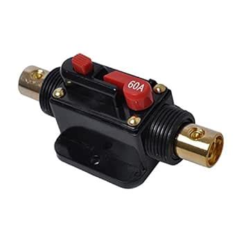 POPEYE 12-48V Car Auto Fuse Holder Power Circuit Breaker Fits 4-8 Gauge ...