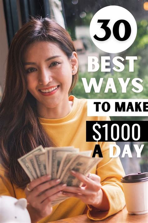how to make 1000 a day