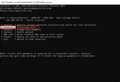 Image result for Using TestDisk to Recover Files From Formatted USB Drive