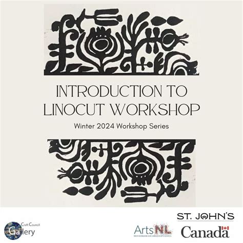 Introduction to Linocut Workshop, 155 Water Street, St. John's ...