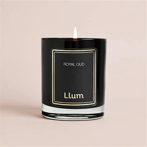 Royal Oud Glass Candle | Llum
