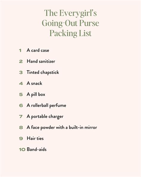 The Purse Essentials to Pack For a Night Out | The Everygirl