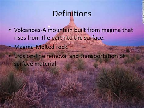 Volcanoes & erosion | PPTX