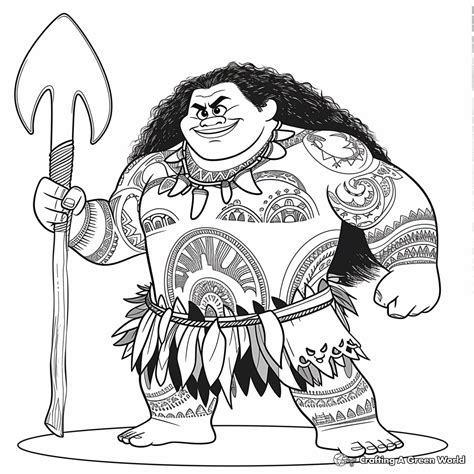 Maui Coloring Pages [2025]