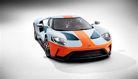 2019 Ford GT Heritage Edition Now Available With Gulf Oil Racing Livery - autoevolution