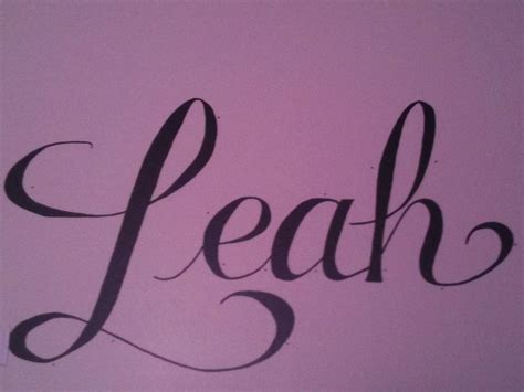 What Is The Meaning Of The Word Leah at George Guerra blog