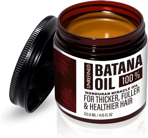 Amazon.com: Unrefined Batana Oil for Hair Growth - Authentic & Organic ...