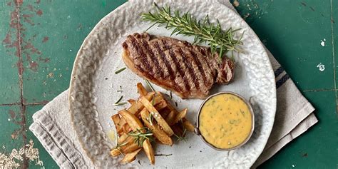 Make dinner romantic with seared steaks, crispy fries and easy ...