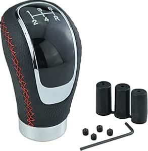 SEMAPHORE 5 Speed Manual Car Gear Knob Universal Boot Stick Lever for ...