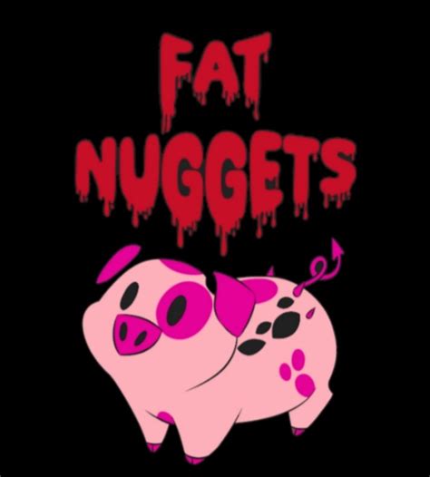 Fat Nuggets | Joker and harley tattoo, Nugget, Hazbin hotel angel dust