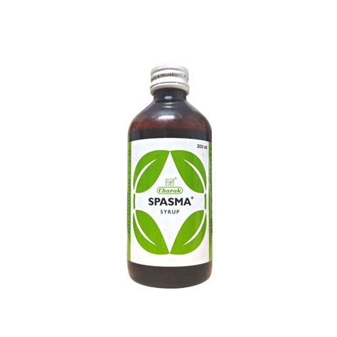 Buy Spasma Syrup 200ml Online - Ayush Care