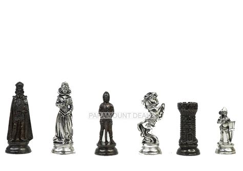 English Elite Luxury Series 4" King Size Chess Pieces - Heavy Weighted
