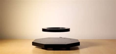 This Magnetic Shelf Suspends Objects Set Upon It In Midair