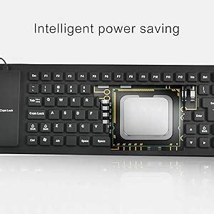 Amazon.in: Buy XIKKART Foldable Silicone Keyboard, USB Waterproof ...