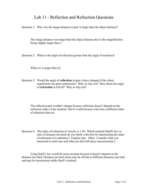 Image result for NSEJS Optics Reflection Questions