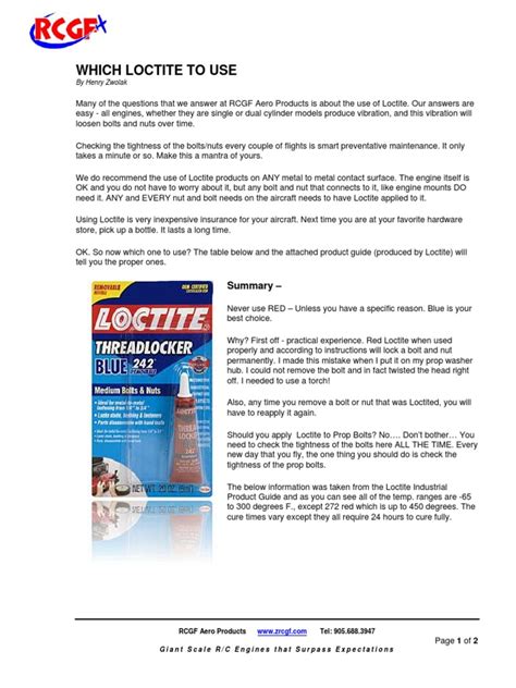 Loctite Application Guide 的图像结果