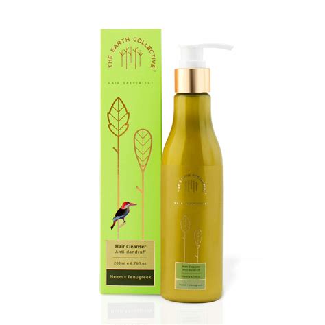 Buy THE EARTH COLLECTIVE Hair Cleanser for Anti-Dandruff Fenugreek ...