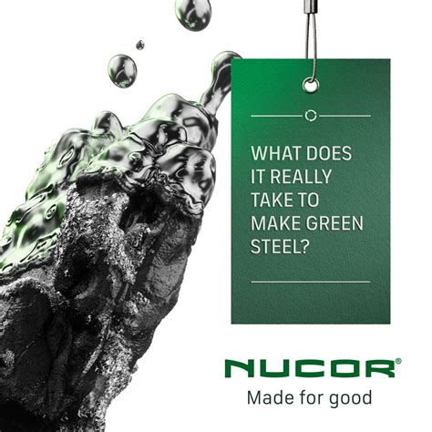 #sustainability #steelmaking #madeforgood | Nucor Corporation