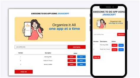 Image result for To-Do App ES6 JavaScript
