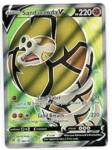 Buy Sandaconda V 184/192 - Ultra Rare - Full Art - Pokemon Sword and ...